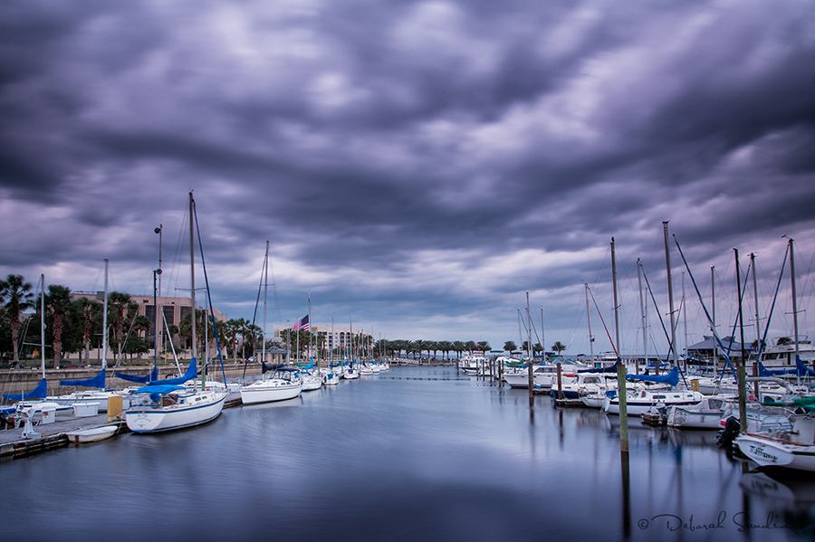 Storm at Sanford Marina