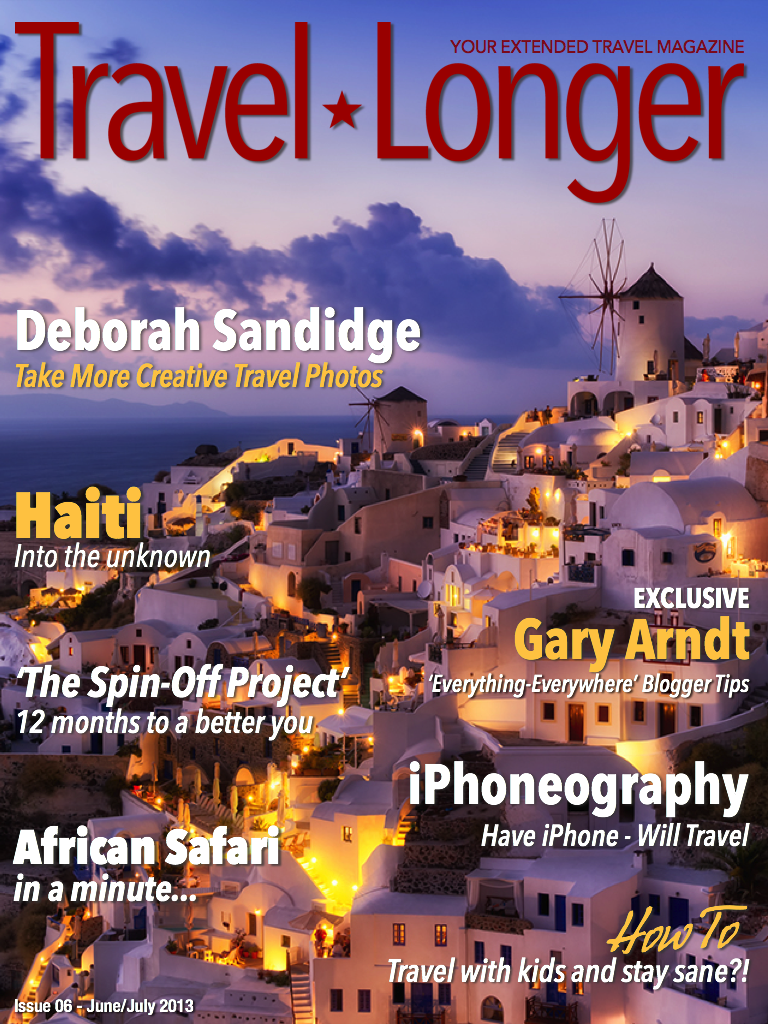 Travel Longer Magazine Cover