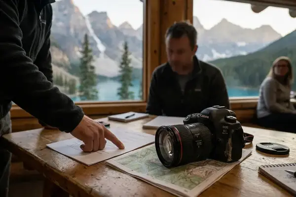 Planning a multi-day photography workshop in the Canadian Rockies